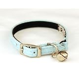 Baby Blue Glitter Cat Collar -Size Large