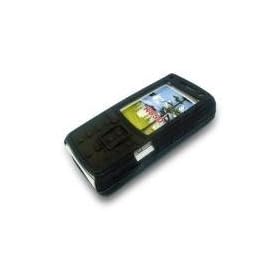 FONE-KITS- Rubber Silicon / Silicone Skin Case For Sony Ericsson K850i / K850 Black WITH FREE FONE-KITS BRANDED GIFT