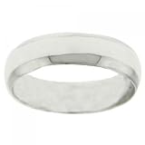 Wide Solid Sterling Silver Wedding Band Ring Unisex