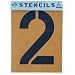 PT TEMPLET Stencils, Alphabet and Symbols