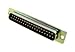 ITT CANNON DBM21W1PK127 D SUB COMBO CONNECTOR, PLUG, DB-21W1