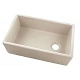 Belle Foret Apron Front Kitchen Sink Fireclay BFF4KIT BI