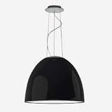 Artemide Nur Gloss Halo, schwarz, glänzend