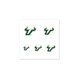 SOUTH FLORIDA BULLS OFFICIAL LOGO FINGERNAIL TATTOOS