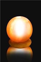 Himalayan Rock Salt Lamps Globe Shape 8~10Lbs with Cord & Bulb