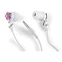 Altec Lansing MHP116NP Muzx Series In Ear Headphone with Pink Flower and Crystals