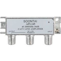 1 GHz RF Cable and Off Air TV Signal Amplifier 10 dB