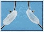 Flents Large Silicone Nose Pads for Eyeglasses - Contains Two Pair