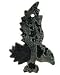 Flying Eagle Pendant 45X67mm - Spider Jasper