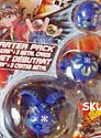 Childrens Toyshop  Third Party New : BAKUGAN BATTLE BRAWLERS BLUE STARTER PACK FALCONEER, CENTIPOID AND MYSTERY MARBLE SERIES 1