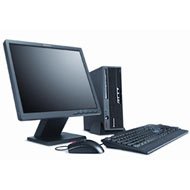 Lenovo ThinkCentre M55 8807 - USFF - 1 x Core 2 Duo E6400 / 2.13 GHz - RAM 512 MB - HDD 1 x 80 GB - CD-RW / DVD - GMA 3000 - Gigabit Ethernet - Win XP Pro - Monitor : none - Microsoft Office Ready
