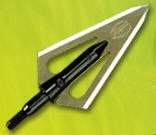 MAGNUS STINGER 2-BLADE STAINLESS STEEL SCREW-IN BROADHEAD -- 125 GRAIN 3-PACK