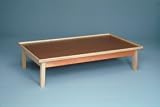 Electric Hi-Lo Upholstered Treatment Table W/Adjustable Back And Shelves, 30X78