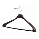 LLR01064 - Suit Hanger, 1 Piece, 17, Plastic, 24/PK, Black