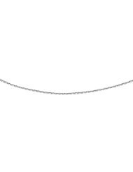 14K Solid White Gold Cable Chain Baby Childrens Necklace 13"