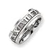 Sterling Silver Inner Channel Spinning Band