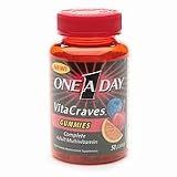  : One-A-Day VitaCraves Gummies Complete Adult Multivitamin/Multimineral Supplement 50 gummies