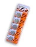 10 CR2032 Lithium Button Cell batteries, 5-Pcs Card X2