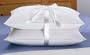 King Size White Goose Feather and Goose Down Pillows - Set of 2