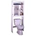 Space Saver with Fluted Door (White) (68