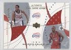 2002-03 Ultimate Collection Jerseys Dual #AMEB - Andre Miller/Elton Brand/125