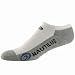 Nautilus Responsiv-Essentials Women's Hidden-Cut Fitness Sock, White