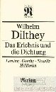 Das Erlebnis und die Dichtung. Lessing, Goethe, Novalis, H�lderlin