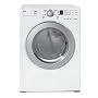 LG : DLE2516W 27in Electric Dryer with 7.0 cu. ft. Capacity, 5 Dry Programs