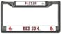 Boston Red Sox Chrome License Plate Frame