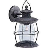 Outdoor Lantern Porch Light, Misty Pewter