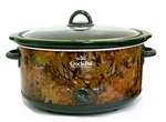 Crock-Pot 5-1/2-Quart Oval Manual Slow Cooker, Pattern