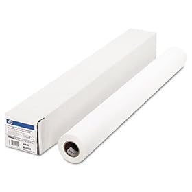 New-HP CG824A - Everyday Adhesive Matte Polypropylene, 180 g/m2, 2 Core, 36 x 75 ft, White - HEWCG824A