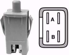 176137, 176138, 153664 Interlock Push-In Switch Used on Craftsman, Poulan, Husavarna and More