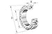 FAG 23126-E1A-M-C4 SPHERICAL ROLLER BEARING