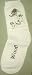 Jack Russell Terrier Puppies Dogs Woof Ladies Socks 9-11