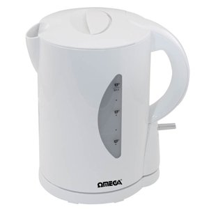 GrandGadgets Omega Series 1.7 Litre Cordless Jug Kettle White with Strix Heating Element.