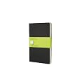 Moleskine Plain Cahier Journal Black Large: set of 3 Plain Journals