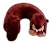 Cloudz Kidz Plush Neck Pillow (Beaver)