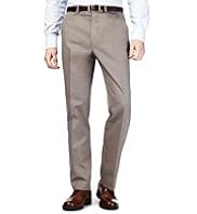 Summer Weight Pure Cotton Flat Front Trousers