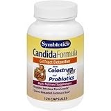 Symbiotics Candida Balance: GI Tract Detoxifier, with Colostrum plus and Probiotics, Capsules, 120 capsules (Pack of 2)
