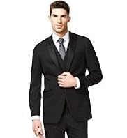 Autograph 2 Button Eveningwear Jacket with Wool
