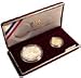 1988 Olympic Proof or Uncirculated Two Piece Commemorative Coin Set.