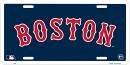 Boston License Plate (Red Sox)