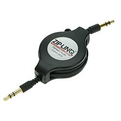 Cables Unlimited Zip-Linq Male/Male Retractable 3.5mm Stereo Cable