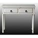 Farmhouse Tables - Farmhouse Console Table - Vintage White (Vintage White) (29"H x 34.5"W x 16"D)