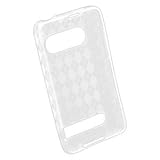 HTC EVO 4G Flexi TPU Skin Case - Transparent Checker