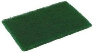 Premier Pads 96-601 Green 6" x 9" Medium Duty Scouring Pad - 20 / CS