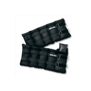 Valeo Adjustable Ankle/Wrist Weights, 20 lb. Combined Weight, Pair