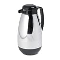 Hormel(R) Chrome/Black Carafe, 1.0 Liter