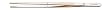 TWEEZER FORCEPS RETRIEVING WITH PIN 12" WITH GUIDE PIN